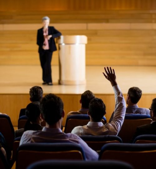female business executive giving speech 107420 63791